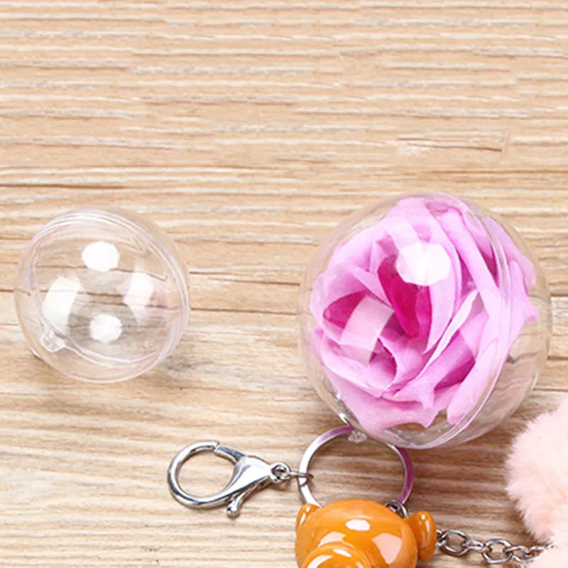 10 шт прозрачный шар сферические безделушки DIY украшения подвесные елки партии