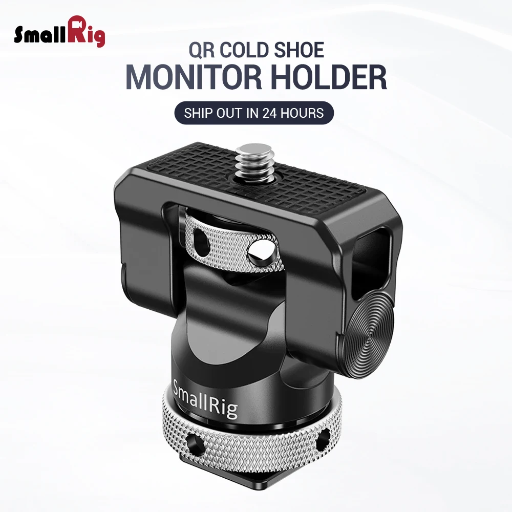 SmallRig быстросъемный держатель для монитора камеры EVF крепление Rig Поворотный на 360 градусов и наклон на 140 градусов зажим для монитора с 2346 холодного башмака