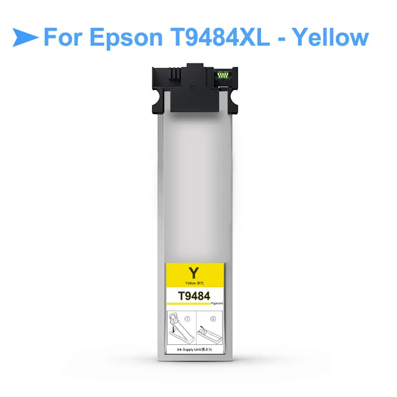 T9481 XL T9481XL мерная сумка с пигментными чернилами и чипом для Epson|Наборы заправки