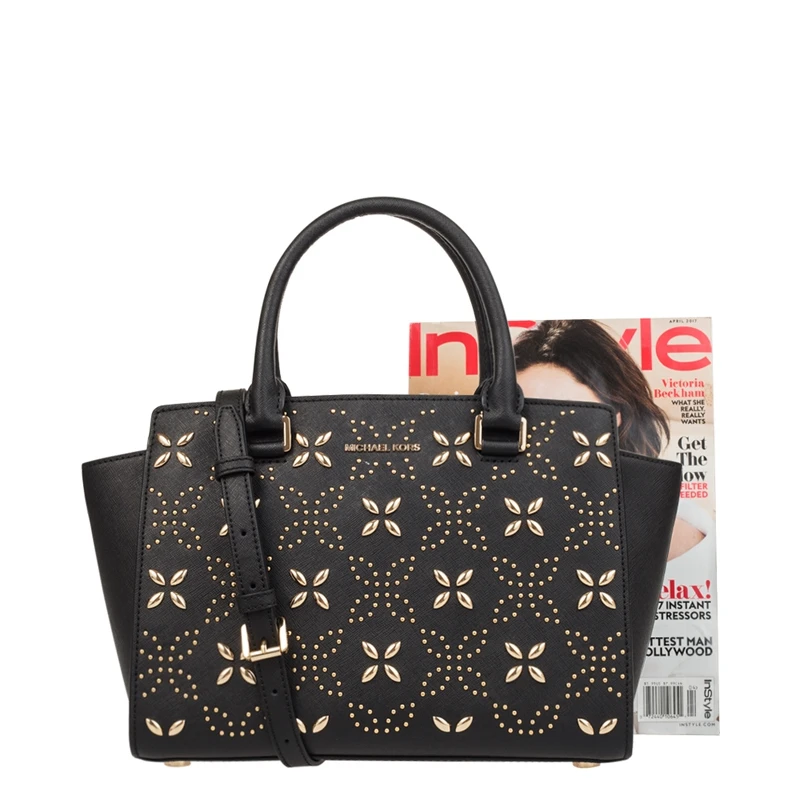 Michael Kors MK Selma Medium Top Zip Satchel Women's Handbag 30T7GLMS2U | Багаж и сумки