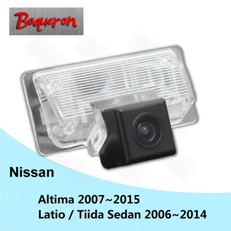 Камера заднего вида для Nissan Altima Latio Tiida Sedan 2006 ~ 2014 HD CCD камера ночного видения NTSC