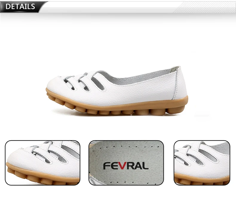 FEVRAL/Женская обувь Туфли-оксфорды из коровьей кожи на плоской подошве в стиле суперзвезды; большие размеры 35-42 женские лоферы; коллекция года; повседневная обувь Летняя обувь