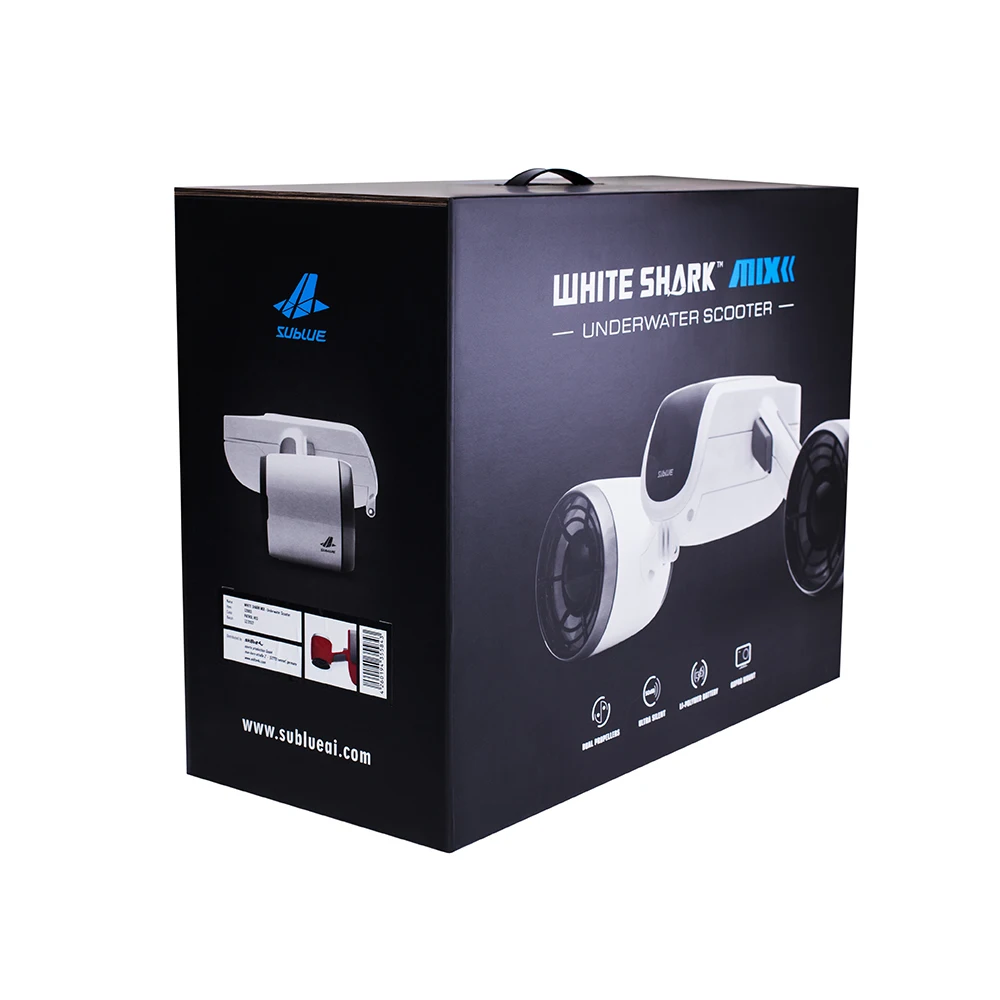 Sublue Whiteshark Mix Подводное Подруливающее Устройство для скутера, дайвинга, плавания и Сноркелинга в воде, ручное снаряжение для дайвинга