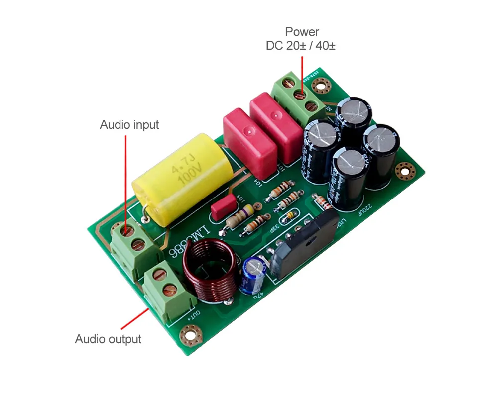 AIYIMA LM3886 CG Версия аудио усилитель доска Моно Amplificador Diy наборы низкий уровень искажений звуковая система Динамик домашний кинотеатр