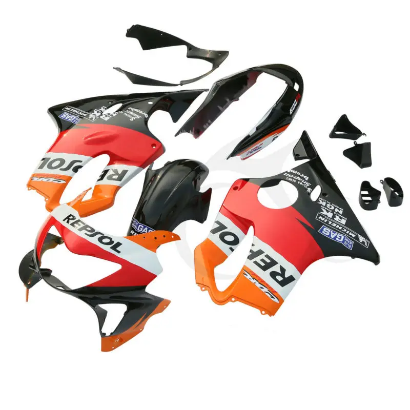 Комплект обтекателей для Honda CBR600F4 CBR 600 F4 99 00 Repsol 4A|kit tuner|kit transceiverkit coat |
