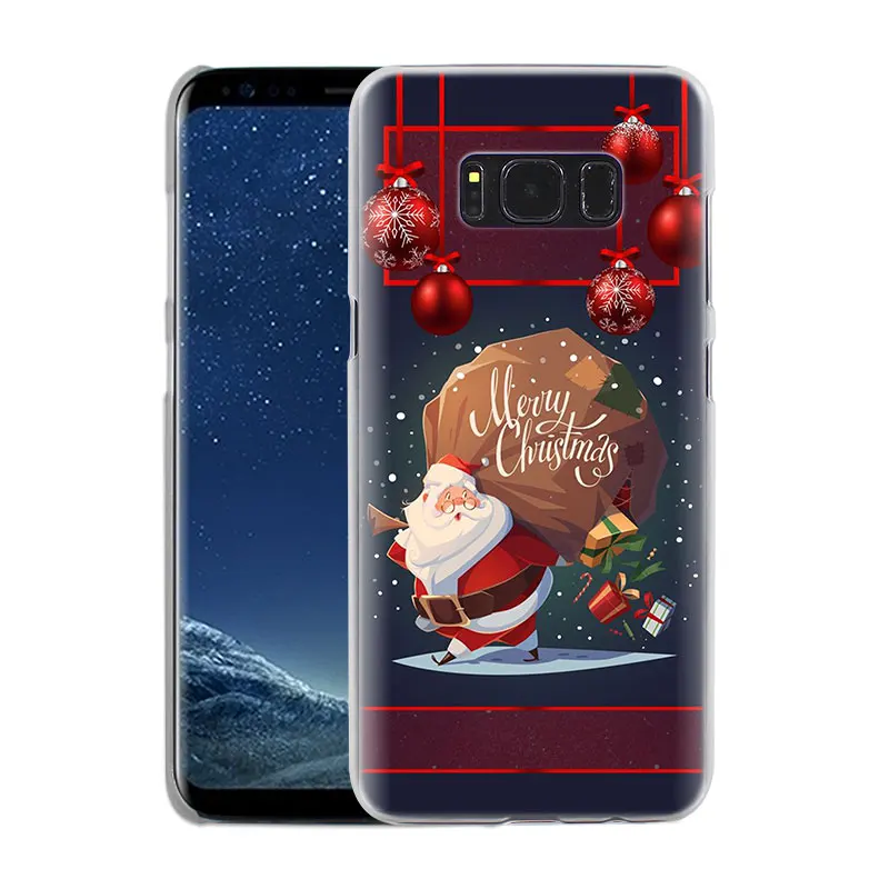 С Рождеством год чехол для телефона s для samsung Galaxy S10e S10 S8 S9 Plus M10 M20 M30 A50 S6 S7 Edge жесткий чехол