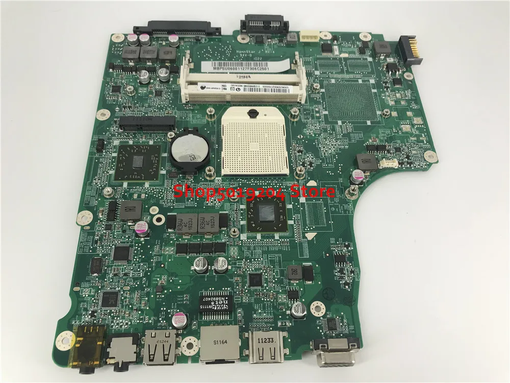 Материнская плата для ноутбука Acer 4553 4553G MB. PSU06.001 DDR3 MBPSU06001 DA0ZQ2MB8E0 31ZQ2MB00W0
