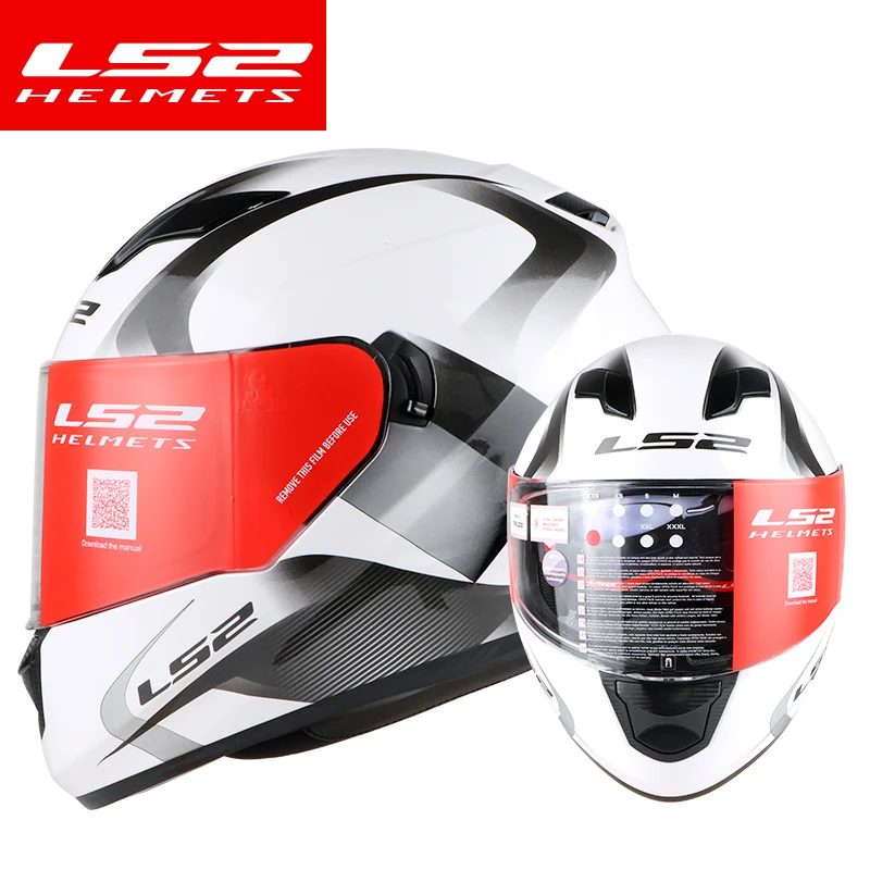 LS2 ff328 moto rcycle шлем с внутренним солнцезащитным козырьком двойной объектив полный шлем без подушки безопасности шлем moto capacete точка утверждения - Цвет: Gray velvet