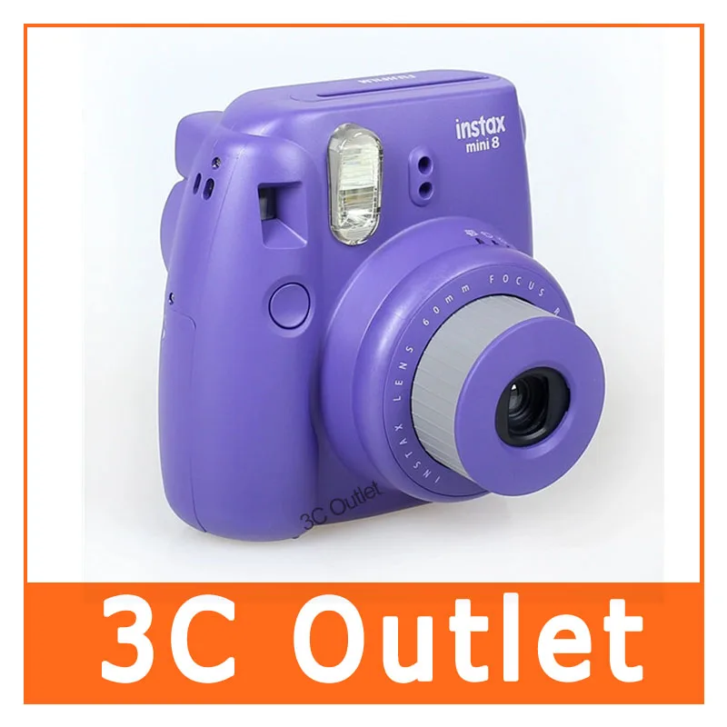 Fujifilm Instax Mini 8 Камера мгновенных Фильм (фиолетовый) | Электроника