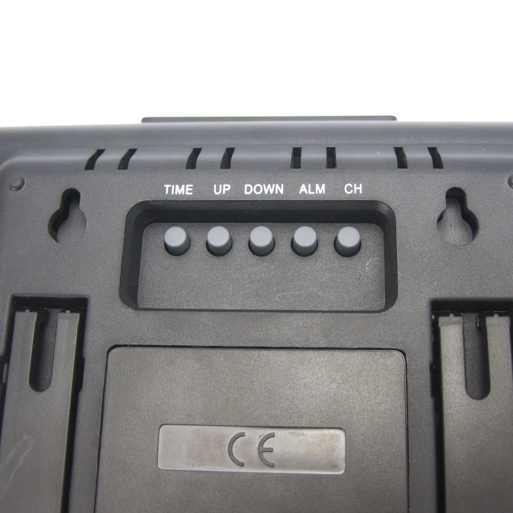 Горячая РФ беспроводной Метеостанция со светодиодный подсветкой термометр