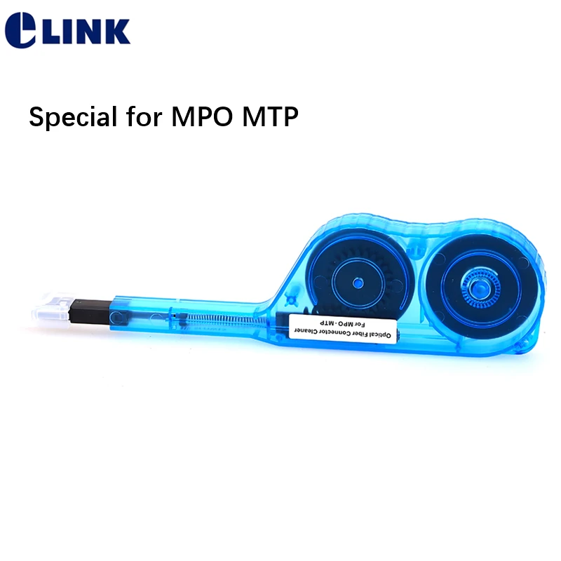 MPO/MTP Fiber Cleaning Pen One-Click fiber optic connector cleaner MTP MPO Bulkhead cleaner 500+ ftth reel cleaner free shipping