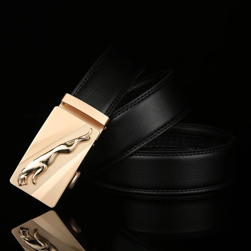 Новые бизнес ремни для мужчин Ceinture роскошный ремень из натуральной кожи Пряжка