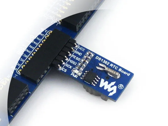 Модуль Waveshare RTC DS1302 Часы Реального Времени Доска SPI для Arduino AVR STM32 |