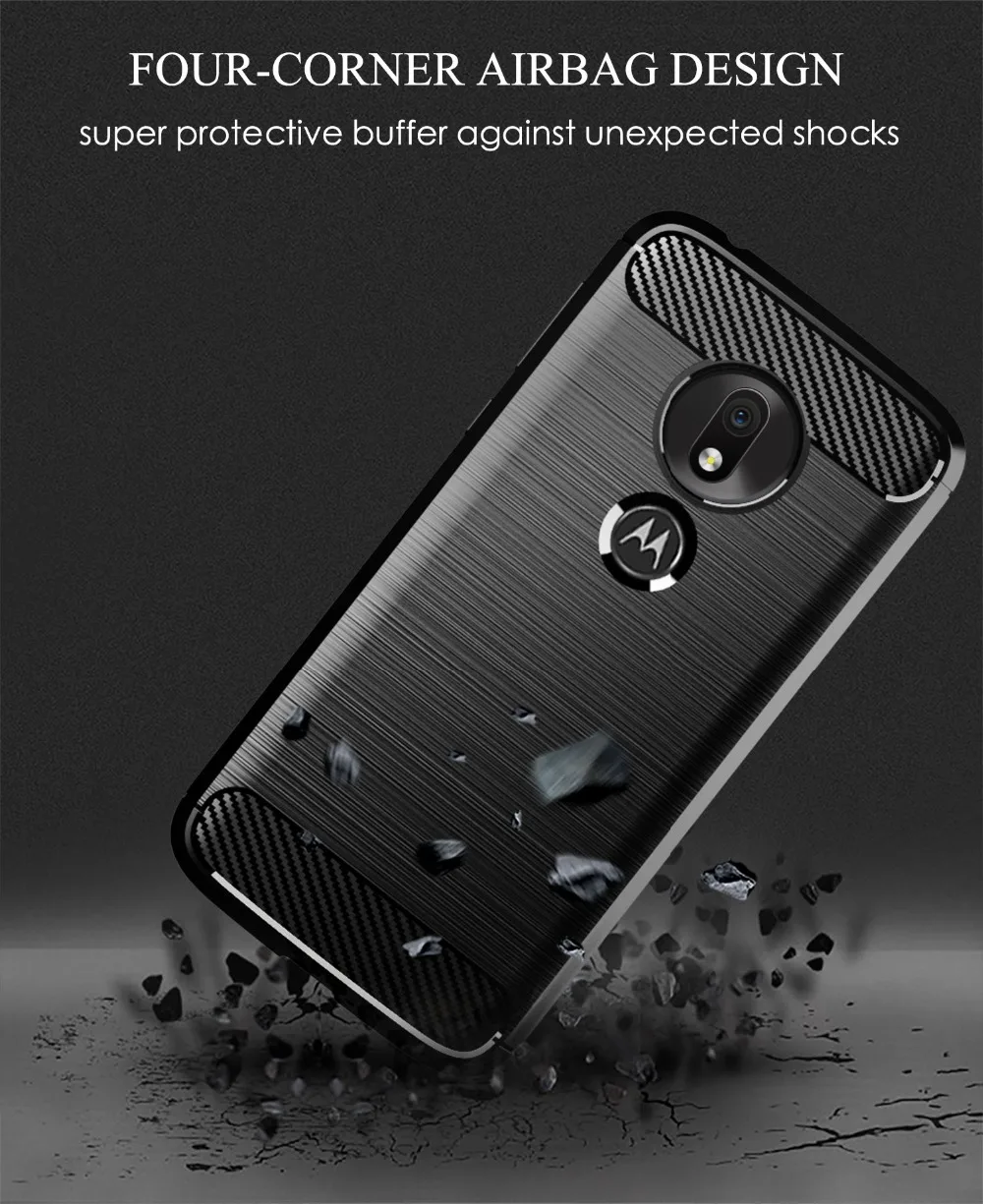 Мешок мобильного телефона антидетонационных чехол для Motorola MOTO c E4 E5 G6 G7 один X2