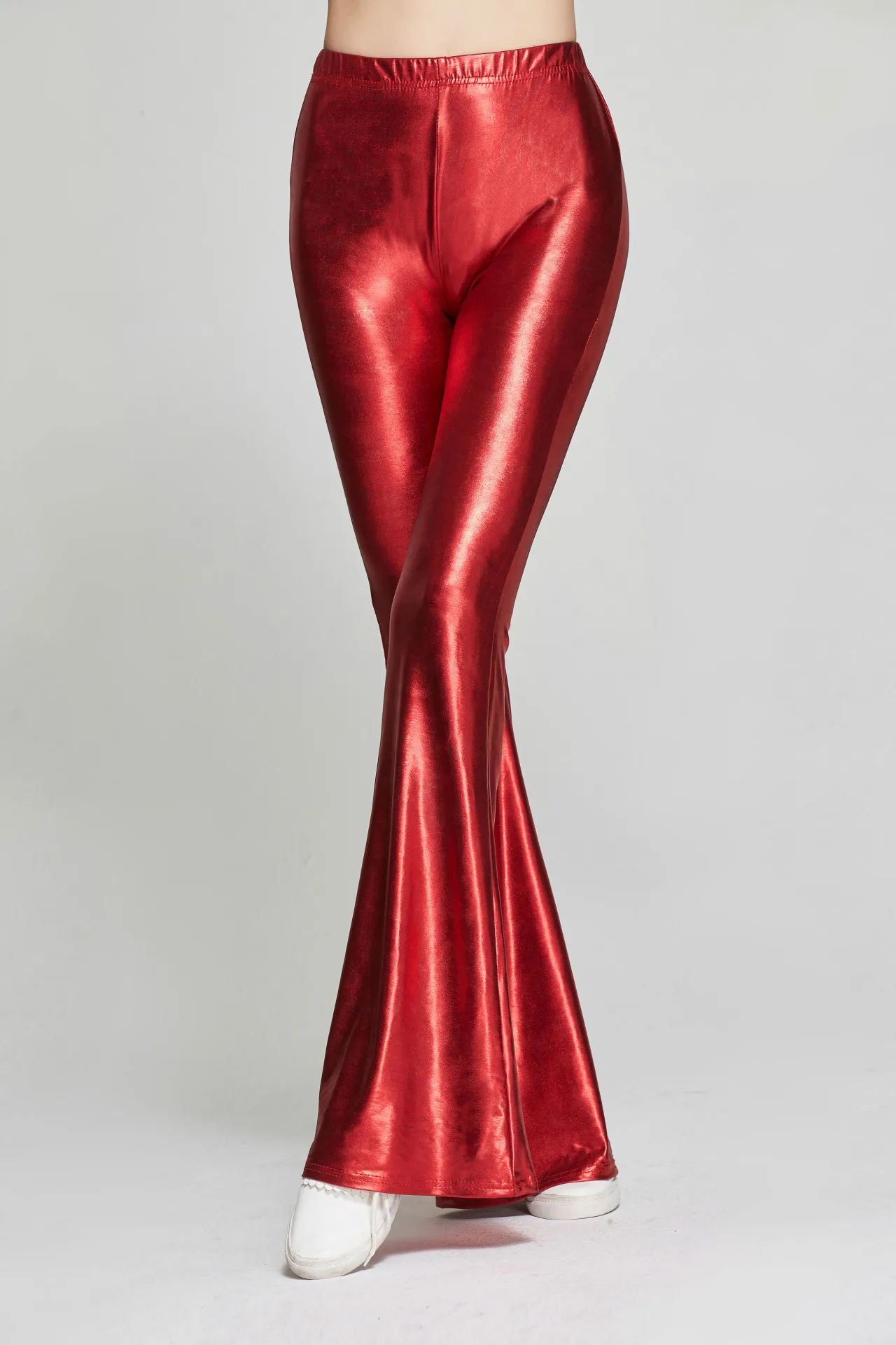 

pants girls streetwear 2019 fashion women pant korean plus size leather clothing holiday wide leg mom cool gothic