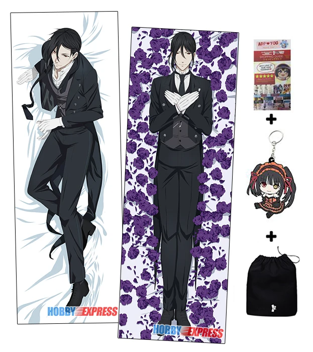 Чехол для подушки Hobby Express Dakimakura Husbando чехол Kuroshitsuji H3756|body pillow cover|hobby expresshugging body |