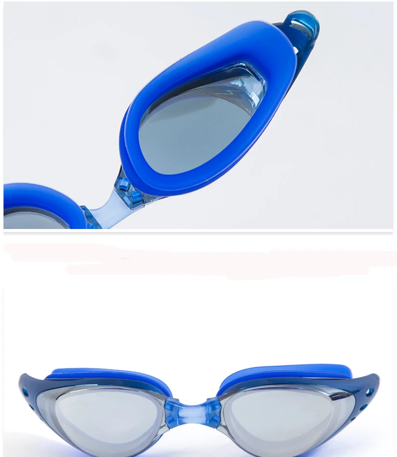 Очки для плавания близорукость Анти-туман для мужчин и женщин Lunette Piscine Adulte близорукость очки для плавания УФ Анти-туман близорукость-1,5~-6,0