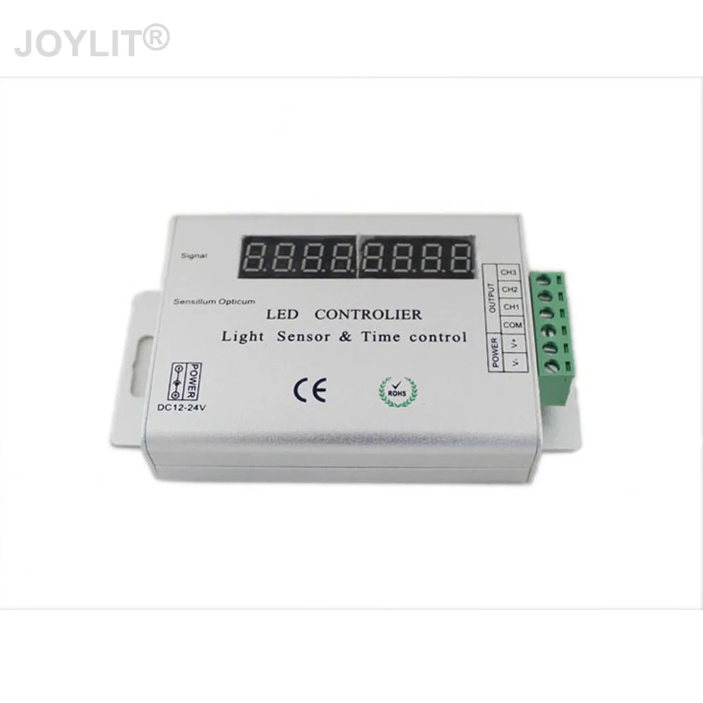 10pcs/lot DC 12V 24V 144W Led Timing Controller Dimmer Photosensitive For Remote Controler Time 