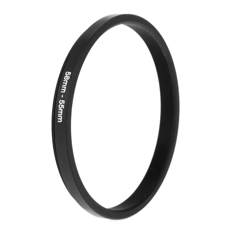 58mm To 55mm Metal Step Down Rings Lens Adapter Filter Camera Tool Accessory New M5TB | Электроника