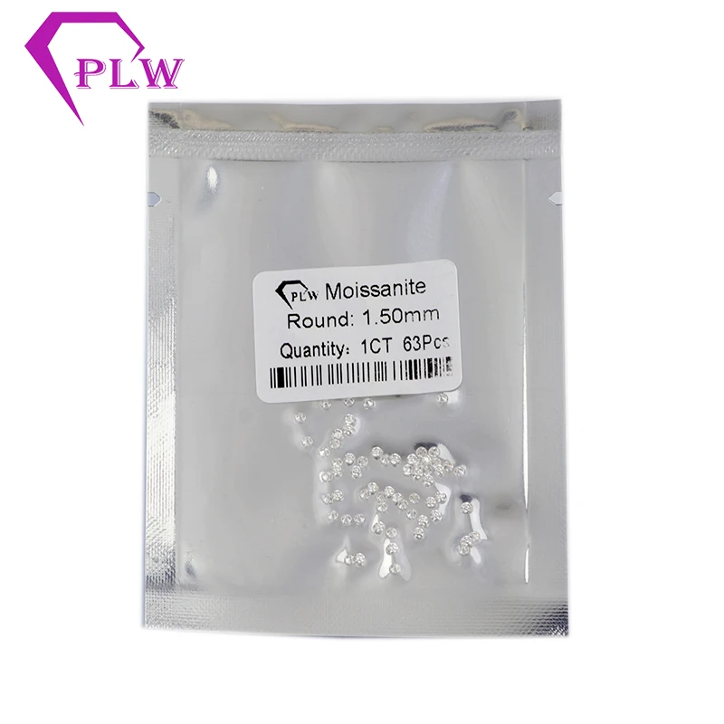 Прованс ювелирные изделия маленький бриллиант melee Муассанит D Цвет 0.035ct2 8 шт./упак.