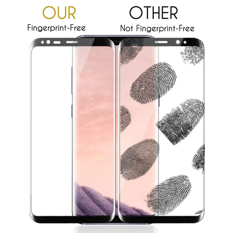 3D Оригинальное NFH чувствительное закаленное стекло для Samsung Galaxy S8 Plus Защитная