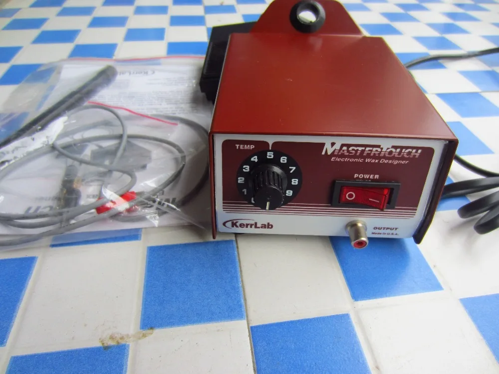 Аппарат для восковой сварки Kerrlab Deluxe с 2 наконечниками, аппарат для фиксации ювелирных изделий