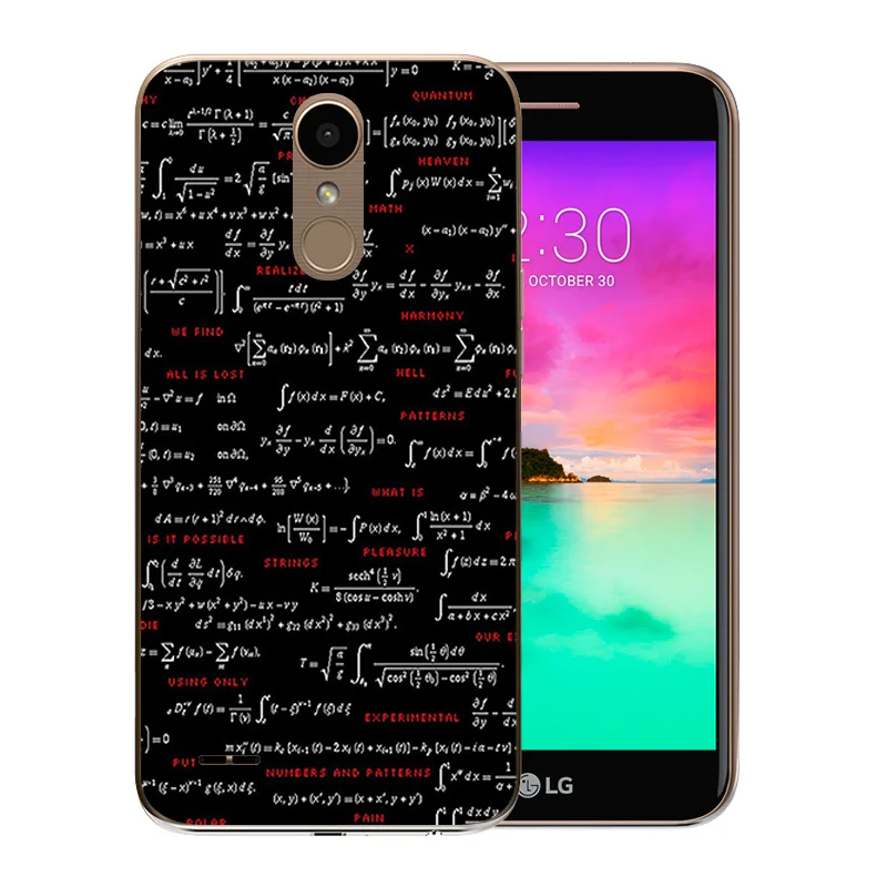 Роскошный гибкий чехол для LG K10 2017 чехлы телефонов M250 M250N X400 мягкий силиконовый