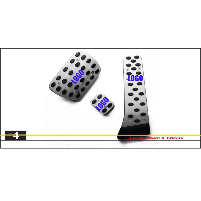 Litanglee педаль управления подачей топлива автомобиля Pad Обложка Гонки Дизайн для Benz