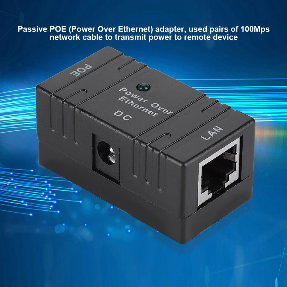 RJ-45 RJ45 POE DC силовой сплиттер монтажный адаптер переключатель питания для ip-камеры