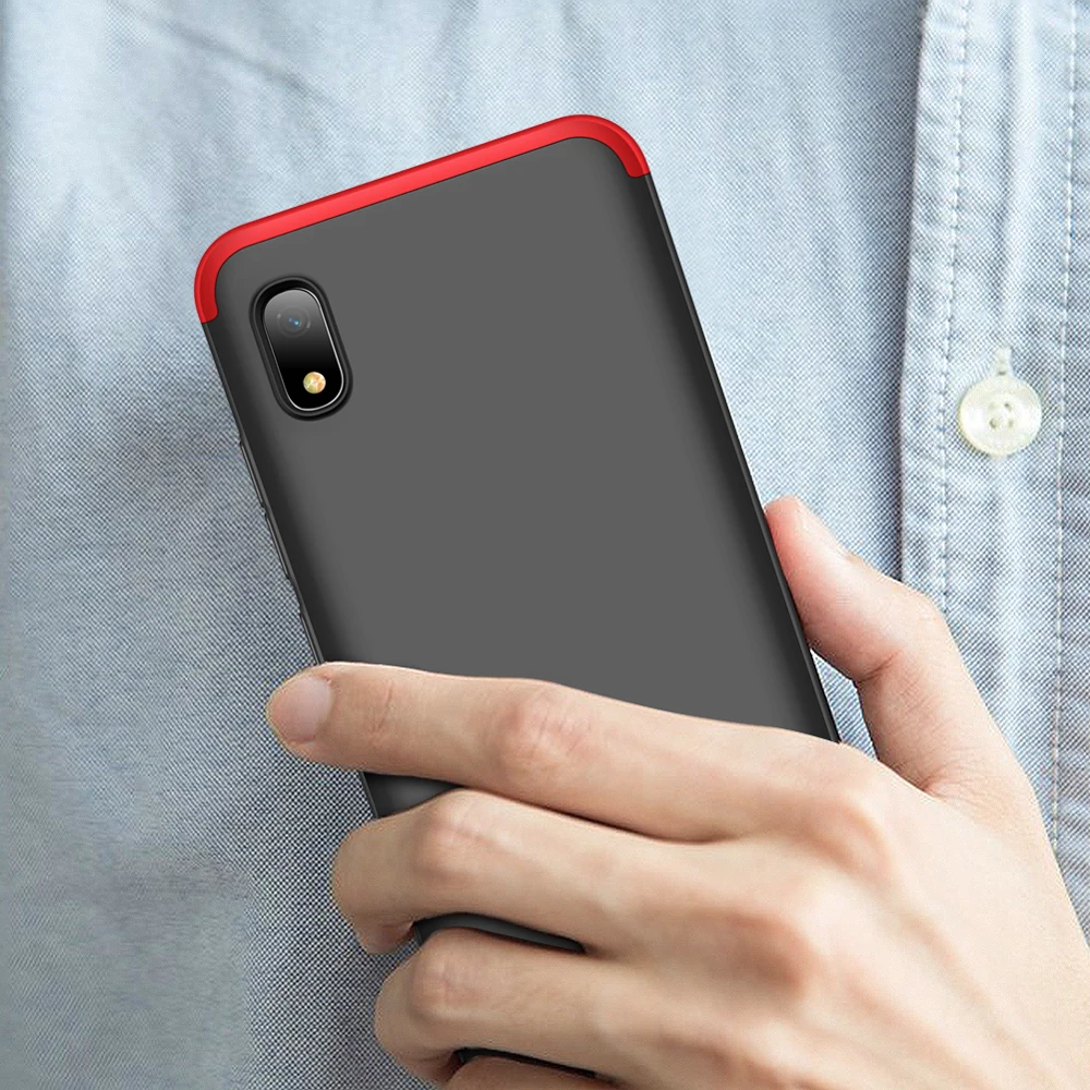 CCDZ класса люкс 3 в 1 360 градусов полный корпус Защитная крышка для samsung Galaxy A10 чехол