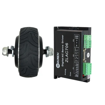 DC24V 4 дюйм миниатюрный Серводвигатель колеса типа Робота встроенный фотоэлектрический энкодер 1024 линии