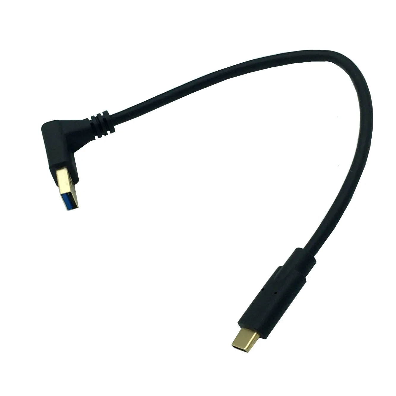 Позолоченные USB3.0 версия AM верхний изгиб/Тип C прямо голова ноутбук телефону