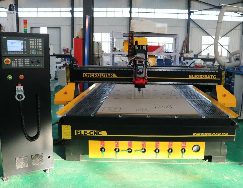 Фрезерный станок с ЧПУ Blue Elephant 2000*3000 3d для обработки древесины|working machine|router machinecnc