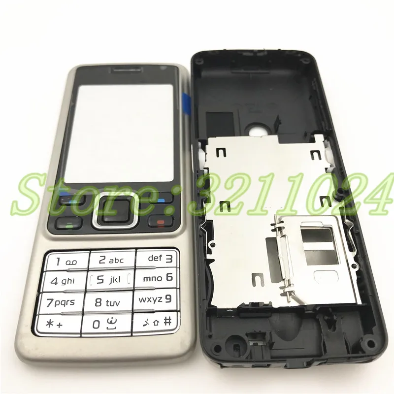 Для Nokia 6300 корпус крышка дверная рама+ задняя крышка батареи+ клавиатура+ логотип