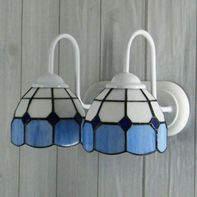 Модная настенная лампа Тиффани в европейском стиле барокко богемское