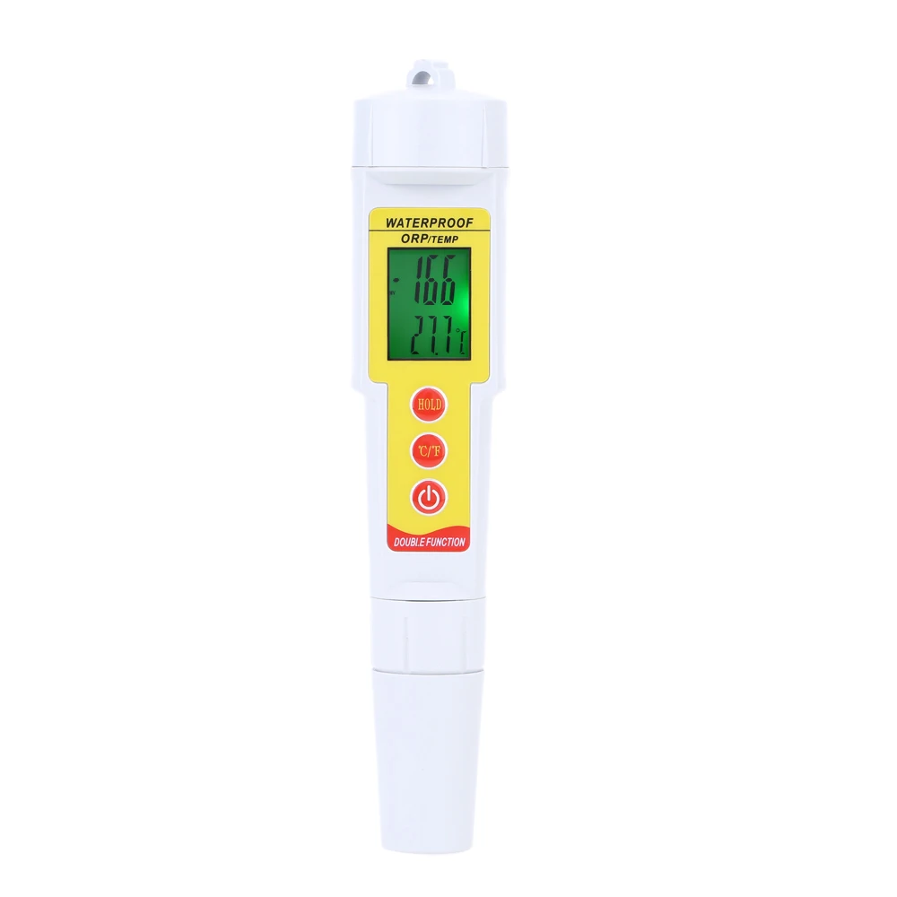 

Pen-Type ORP/TEMP Meter Backlit Display Drinking Water Quality Analysis Device Portable Oxidation Reduction Analyzer