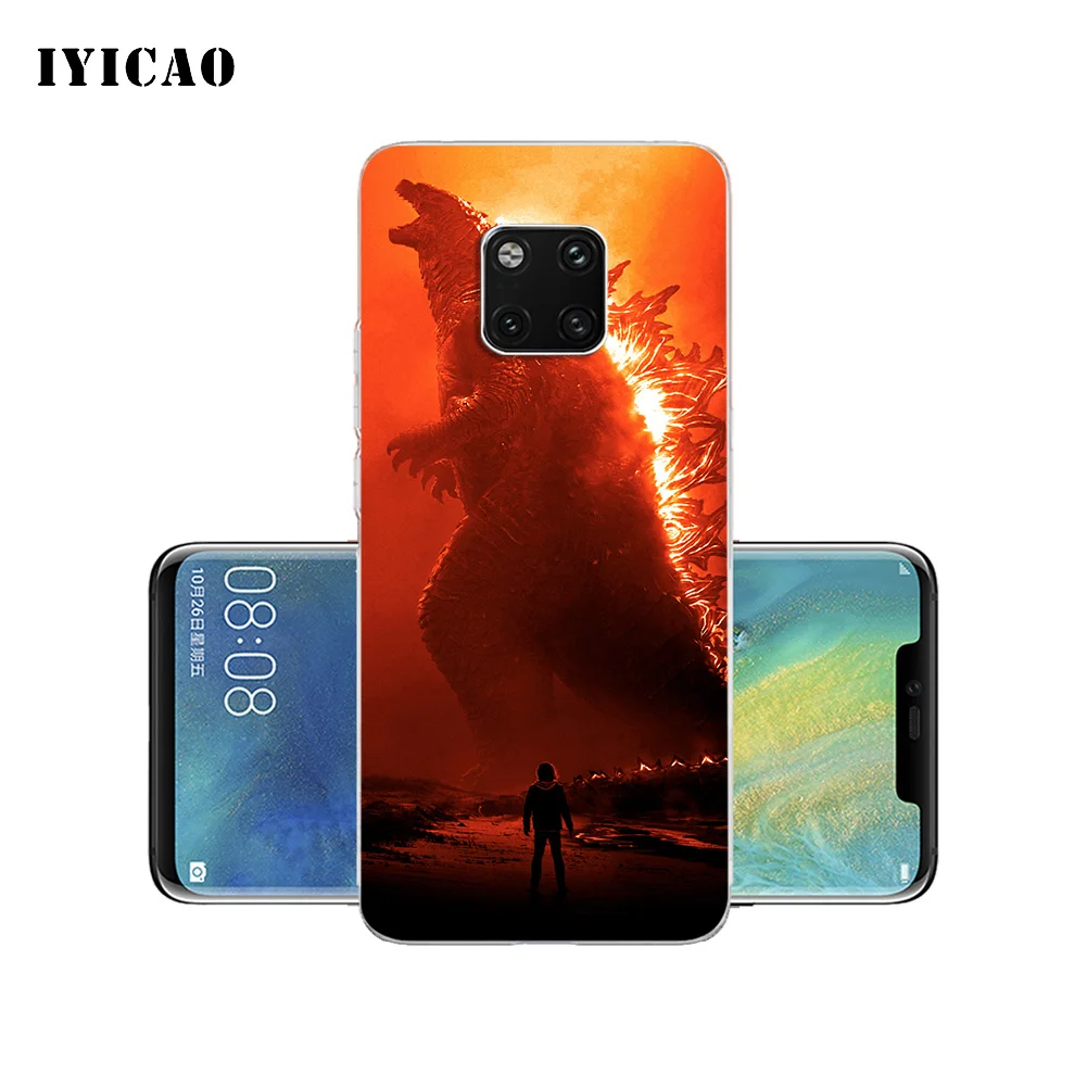 IYICAO Godzilla 2 фильм Мягкий силиконовый чехол для телефона huawei mate 10 20 Lite Pro Nova 2i 3 3i 4 TPU