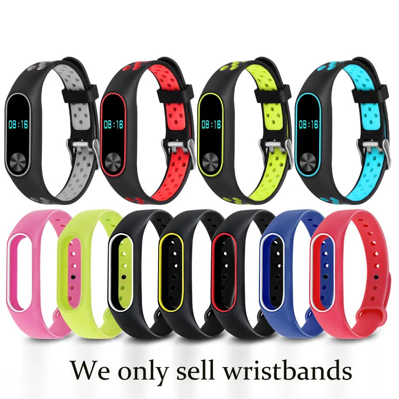 Для xiaomi mi band 3/2 ремешок силиконовый чехол ожерелье украшение correa mi band 3 Подвеска mi band 2 ремешок mi band 3 Аксессуары