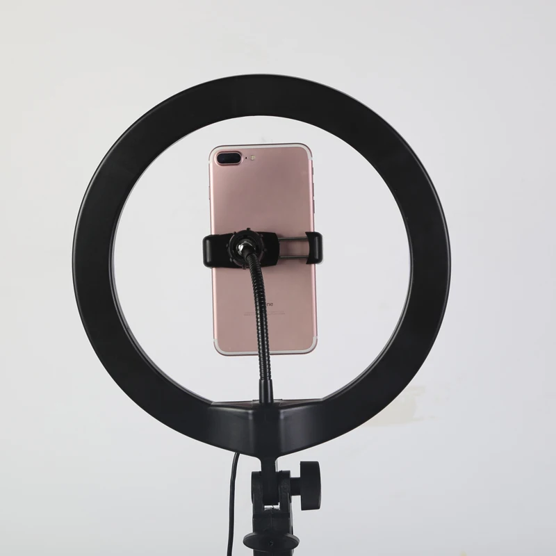 Photo Studio LED Selfie Ring Light 10&quot 36W 3200-5800K Photographic Lighting for youtube Video with Cell Phone Holder | Электроника