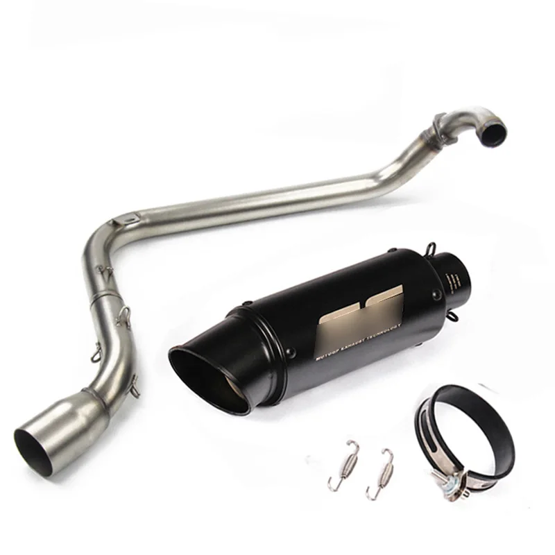 Type B MSX125 без шнуровки Exhuast труба глушитель Escape Link Соединительная труба MSX125 мотоцикл Выхлопная система для Honda MSX125 MSX 125 - Цвет: Type B