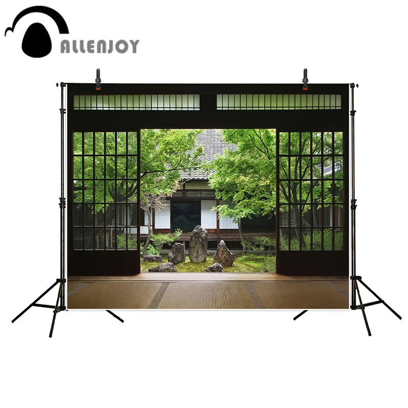 Фотофоны Allenjoy японские татами виниловые в азиатском стиле | Электроника