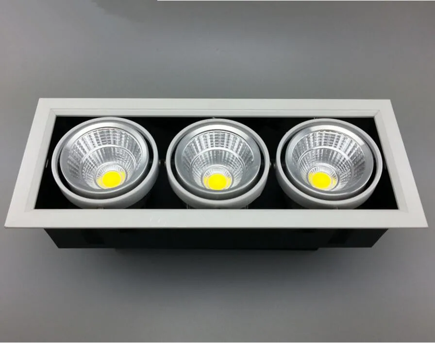 Бесплатная доставка высокое качество Квадратный светодиодный светильник COB 10