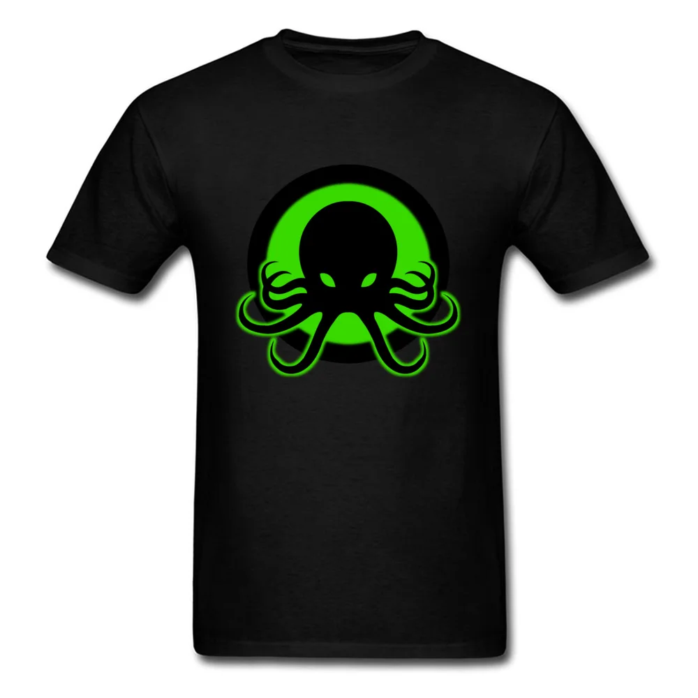 Cthulhu/мужская белая одежда с принтом логотипа Повседневная хлопковая Футболка