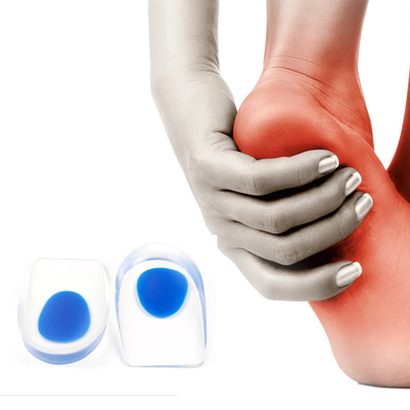 Гелевые стаканы для пятки подошвенный фасциит вставки силиконовые подушечки