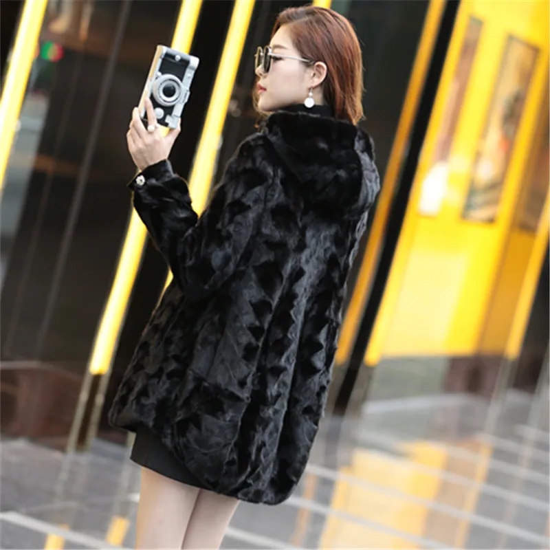 Женская шуба из натурального меха норки роскошная зимняя норки|mink fur coat|mink coats