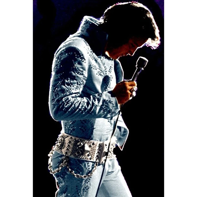 Картина из квадратных страз Elvis Presley для пения мужчин 5D сделай сам вышивка