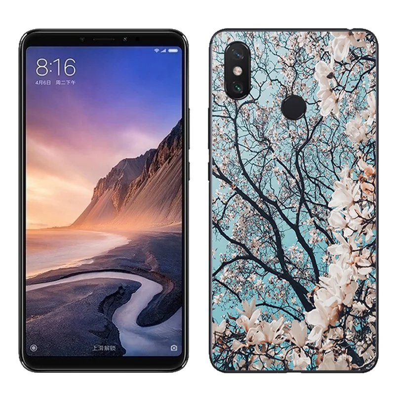 Чехлы для Xiaomi Mi Max3 силиконовый чехол 6 9 дюйма Max 3 City Life чехлы телефонов с рисунком
