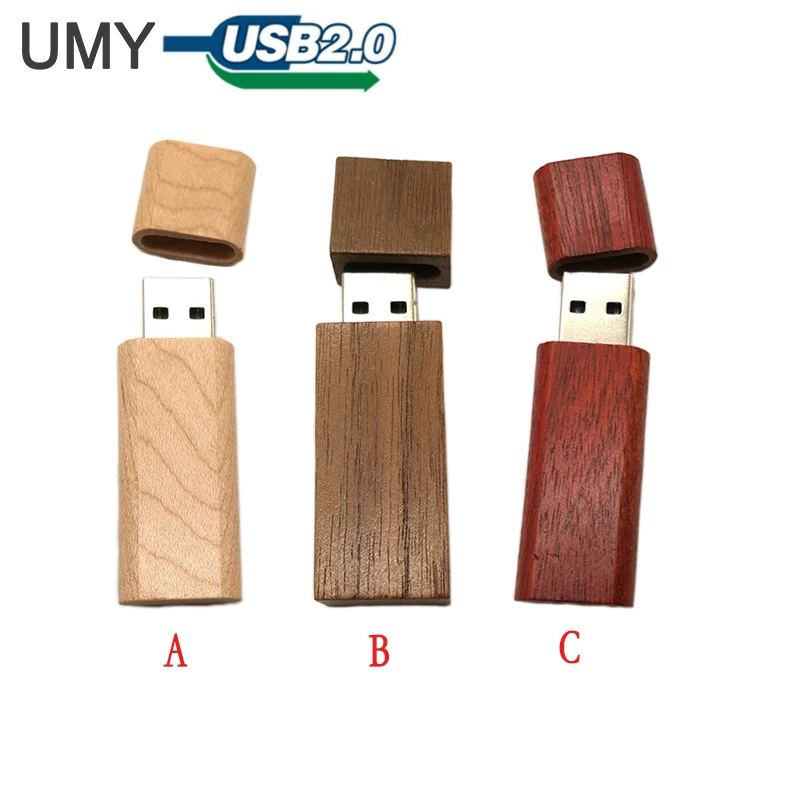 100% реальная емкость флешки хит продаж usb флеш накопитель 4 ГБ 8 16 32 64 Деревянная