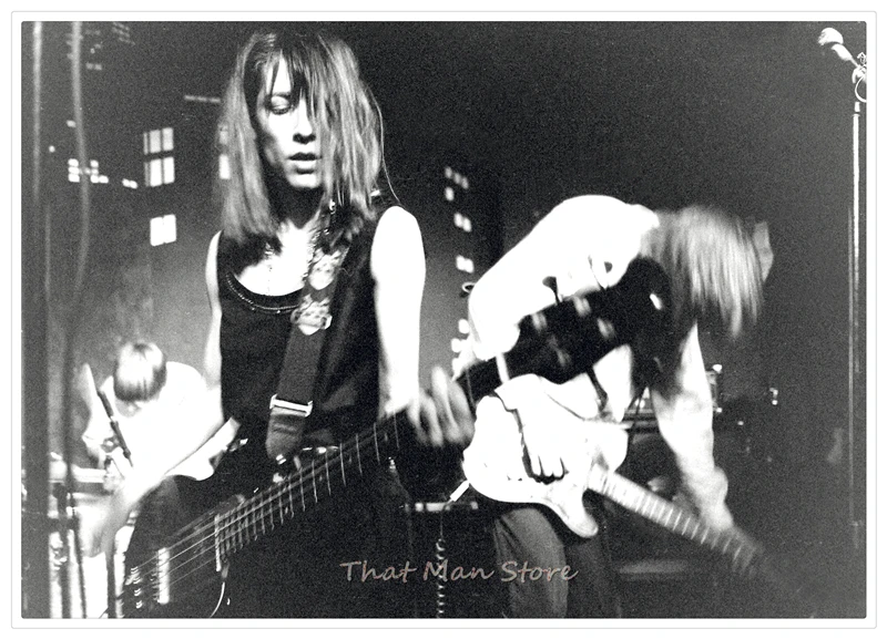 Sonic Youth панк-рок украшения для дома, белая крафт-бумага, плакат, рисунок, наклейки на стену