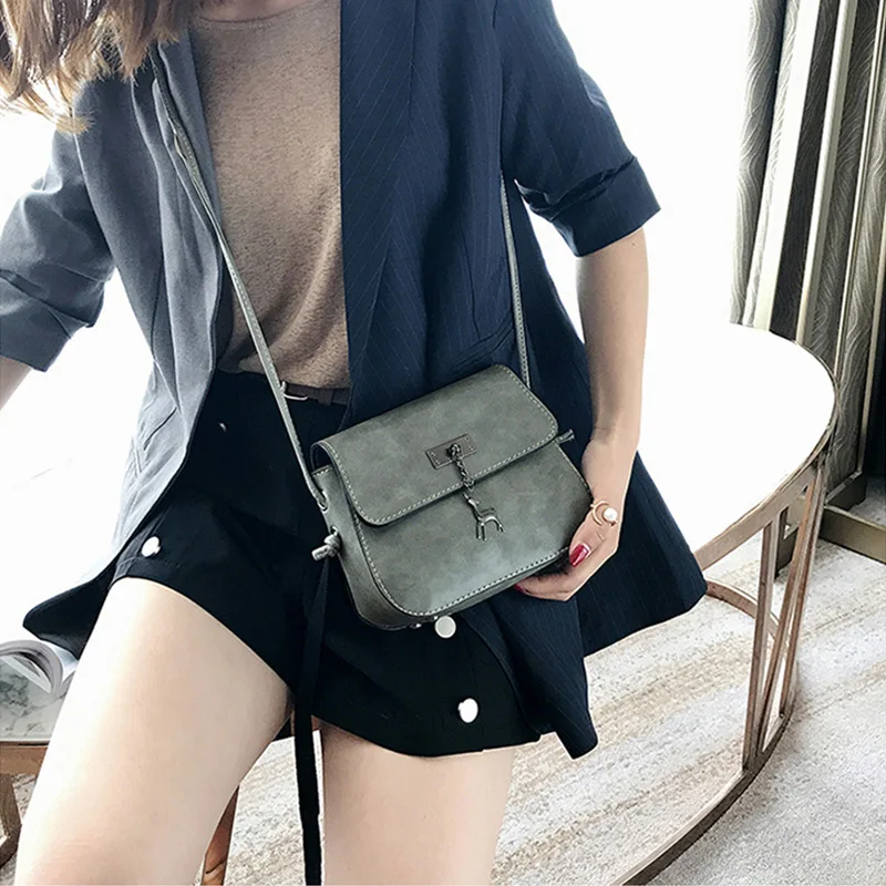 LUKATU Lady Shoulder &amp Crossbody Bags For Female PU Solid Color Casual Handbag Prepple Style Bolsa | Багаж и сумки